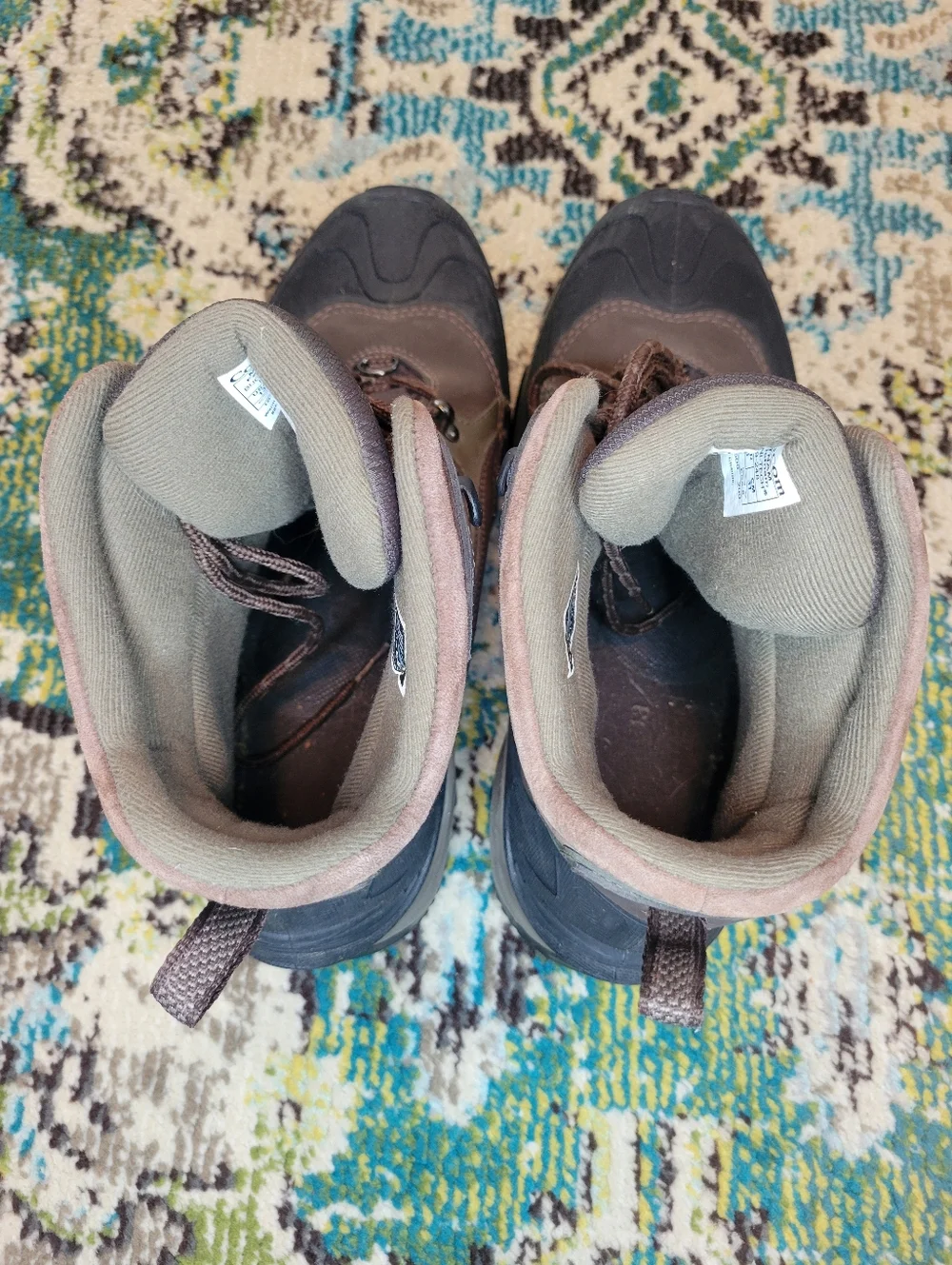 Columbia Bugaboot Brown Thinsulate 200G Hiking Winter‎ Snow Boots, Size Mens 13